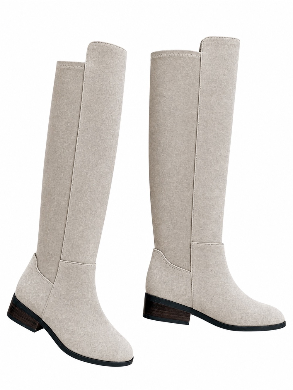 Lucky Brand Taupe Suede Knee High Boots Size 6 | Neutral Fall Boot